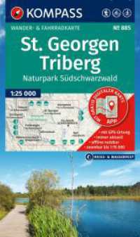 KOMPASS Wanderkarte 885 St. Georgen, Triberg, Naturpark Südschwarzwald 1:25.000 (KOMPASS Wanderkarte 885) （2. Aufl. 2025. 200 mm）