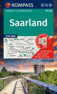 KOMPASS Wanderkarten-Set 825 Saarland (2 Karten) 1:50.000 : inklusive Karte zur offline Verwendung in der KOMPASS-App. Fahrradfahren. Reiten.. 1:50000 (KOMPASS Wanderkarten-Set 825) （2. Aufl. 2025. 200 mm）