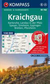 KOMPASS Wanderkarte 768 Kraichgau, Karlsruhe, Landau i. d. Pfalz, Speyer, Sinsheim, Eppingen, Bretten, Pforzheim 1:50.00 (KOMPASS Wanderkarte 768) （2. Aufl. 2026. 200 mm）