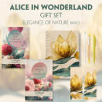 Alice in Wonderland Books-Set (with audio-online) Readable Classics Geschenkset + Eleganz der Natur Schreibset Basics, m (EasyOriginal Readable Classics) （2023. 300 S. 21 x 145 cm）