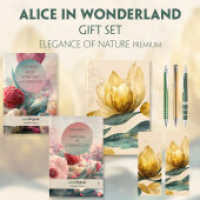 Alice in Wonderland Books-Set (with audio-online) Readable Classics Geschenkset + Eleganz der Natur Schreibset Premium, (EasyOriginal Readable Classics) （2023. 300 S. 21 x 145 cm）