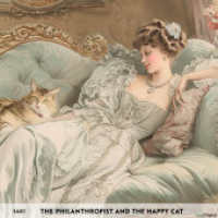 The Philanthropist and the Happy Cat - Englisch-Hörverstehen meistern, 1 Audio-CD, 1 MP3 : Englisch lernen mit Struktur: Durch Abschnitte den ungekürzten Originaltext meistern. 13 Min. （2024. 12 cm）