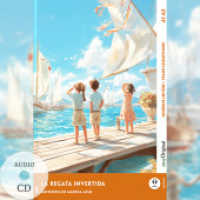 La Regata Invertida - Spanische Krimi-Lektüre A1-A2 (+ Audio-CD), m. 1 Audio, m. 1 Audio-CD, m. 1 Audio : Mit der Frank-Lesemethode leicht verständlich gemacht (EasyOriginal.com - Lesemethode von Ilya Frank) （2025. 100 S. 21 cm）