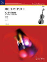 12 Etüden : Urtext. Viola. (Essential Exercises) （2022. 28 S. 303 mm）