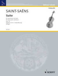 Suite d-Moll, für Cello und Klavier : Originalfassung für Cello und Klavier. op. 16. Violoncello und Klavier. (Cello-Bibliothek) （2011. 64 S. 303 mm）
