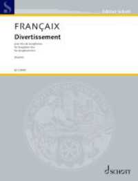 Divertissement : f&uuml;r Saxophon-Trio. Saxophon-Trio. Partitur und Stimmen. (Edition Schott)