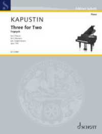 Three for Two : Triptych. op. 145. 2 Klaviere. (Edition Schott)