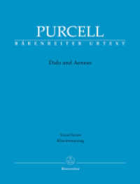 Dido and Aeneas (Bärenreiter Urtext) （2023. 120 S.）