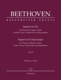 Septett für Klarinette, Fagott, Horn, Violine, Viola, Violoncello und Kontrabass in Es op. 20 (Bärenreiter Urtext) （2023）