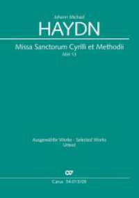 Missa Sanctorum Cyrilli et Methodii (Klavierauszug) : MH 13 （Standard-Auflage）