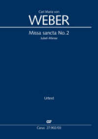 Missa sancta No. 2 (Klavierauszug) : Jubel-Messe, 1818/19 （Standard-Auflage. 2024. 52 S. 27 cm）