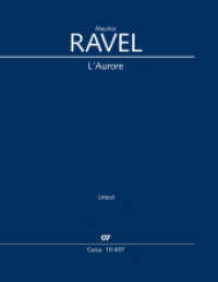 L'Aurore (Klavierauszug) : Kritisch kommentierte Ausgabe （Standard-Auflage. 2024. 20 S. 19 x 27 cm）