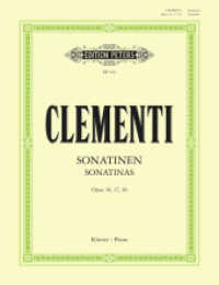Sonatinen für Klavier op. 36, 37, 38 （2001. 96 S. 303 mm）