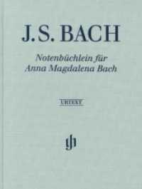 Notenbüchlein für Anna Magdalena Bach 1725, Klavier zu zwei Händen : Besetzung: Klavier zu zwei Händen. Hans-Martin Theopold (Fingersatz); Siegfried Petrenz (Generalbassaussetzung) (G. Henle Urtext-Ausgabe) （2018 VII, 57 S. Noten 310 mm）