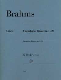 Ungarische Tänze Nr. 1-10, für Klavier : Besetzung: Klavier zu zwei Händen (G. Henle Urtext-Ausgabe) （2016. VIII, 44 S. Noten m. Fingersatz. 310 mm）