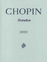 Rondos, Klavier : Besetzung: Klavier zu zwei Händen (G. Henle Urtext-Ausgabe) （2011. XIV, 90 S. ?Ausführlicher Kritischer Bericht (nicht in der）