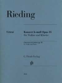Konzert h-moll op. 35 für Violine und Klavier : Besetzung: Violine und Klavier (G. Henle Urtext-Ausgabe) （2019 III, 17 S.  310 mm）