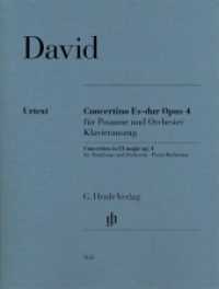 Ferdinand David - Concertino Es-dur op. 4 für Posaune und Orchester : Besetzung: Posaune und Klavier (G. Henle Urtext-Ausgabe) （2021. VII, 29 S. ?für Tenorposaune. 310 mm）