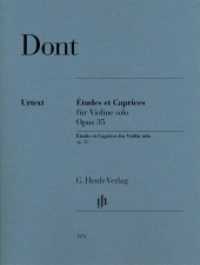 Études et Caprices für Violine solo Opus 35 : Besetzung: Violine solo (G. Henle Urtext-Ausgabe) （2019. VI, 52 S. 310 mm）