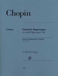 Fantaisie-Impromptu cis-moll op. post. 66, Klavier zu zwei Händen : Besetzung: Klavier zu zwei Händen. Urtext (G. Henle Urtext-Ausgabe) （2016. 24 S. 310 mm）