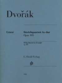 Antonín Dvorák - Streichquartett As-dur op. 105 : Besetzung: Streichquartette (G. Henle Urtext-Ausgabe) （2016. 78 S. 310 mm）