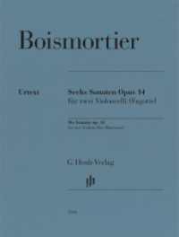 Joseph Bodin de Boismortier - Sechs Sonaten op. 14 für zwei Violoncelli (Fagotte) : Besetzung: Streichduos und -trios (G. Henle Urtext-Ausgabe) （2022. VI, 54 S. 310 mm）