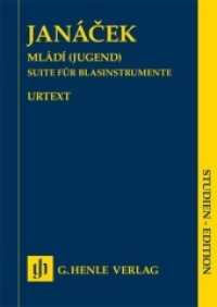 Mládí (Jugend), Suite für Blasinstrumente : Besetzung: Kammermusik mit Blasinstrumenten (Studien-Editionen) （2015. XX, 52 S. Kooperation mit Universal Edition, Wien; ?Ausführ）