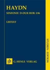 Sinfonie D-dur Hob. I:96 SE (Studien-Editionen) （2020 VI, 56 S. Orchestermaterial bei Bärenreiter 240 mm）