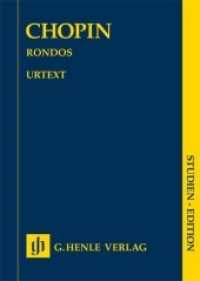 Rondos, Klavier, Studien-Edition : Besetzung: Klavier zu zwei Händen (Studien-Editionen) （2011. 118 S. ?Ausführlicher Kritischer Bericht (nicht in der Druc）