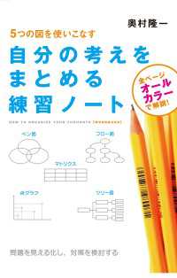 自分の考えをまとめる練習ノート 中経出版