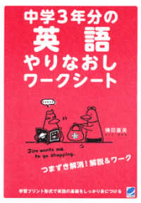 中学3年分の英語やりなおしワークシート