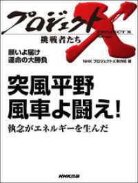 プロジェクトＸ　挑戦者たち　願いよ届け　運命の大勝負　突風平野 - 風車よ闘え！／執念がエネルギーを生んだ プロジェクトX　挑戦者たち