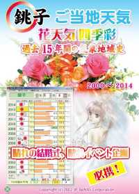 銚子　ご当地　花天気　晴れの結婚式、晴れイベント企画　必携！　２０００－２０１４本編