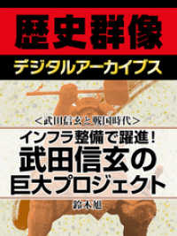 歴史群像デジタルアーカイブス<br> ＜武田信玄と戦国時代＞インフラ整備で躍進！　武田信玄の巨大プロジェクト