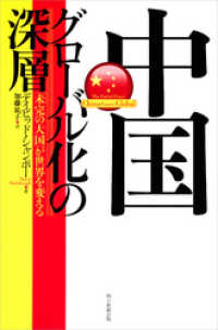 朝日新聞出版<br> 中国グローバル化の深層　「未完の大国」が世界を変える