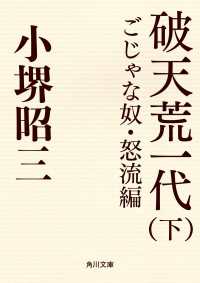 角川文庫<br> 破天荒一代（下）　ごじゃな奴・怒流編