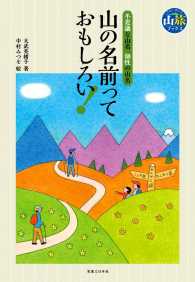 山の名前っておもしろい！ ブルーガイド