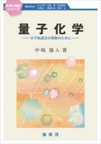 量子化学　～分子軌道法の理解のために～ 化学の指針シリーズ