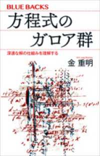 方程式のガロア群　深遠な解の仕組みを理解する