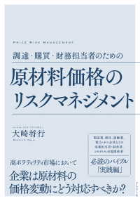 調達・購買・財務担当者のための 原材料価格のリスクマネジメント