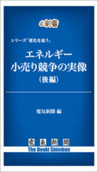 電気新聞e新書<br> エネルギー小売り競争の実像（後編）