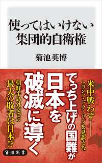 使ってはいけない集団的自衛権 角川新書
