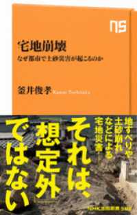 宅地崩壊　なぜ都市で土砂災害が起こるのか ＮＨＫ出版新書