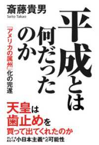 平成とは何だったのか 「アメリカの属州」化の完遂