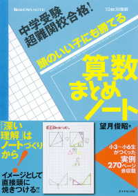 中学受験　超難関校合格！　頭のいい子にも勝てる　算数まとめノート