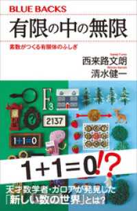 ブルーバックス<br> 有限の中の無限　素数がつくる有限体のふしぎ