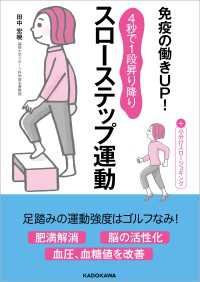 免疫の働きUP！ 4秒で1段昇り降り　スローステップ運動