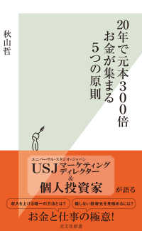 20年で元本300倍　お金が集まる5つの原則