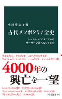 古代メソポタミア全史　シュメル、バビロニアからサーサーン朝ペルシアまで 中公新書