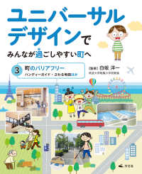 ユニバーサルデザインでみんなが過ごしやすい町へ　3町のバリアフリー　ハンディーガイド・さわる地図ほか